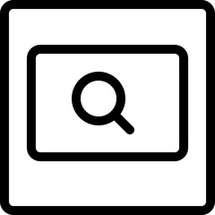 Search bar template isolated on white background