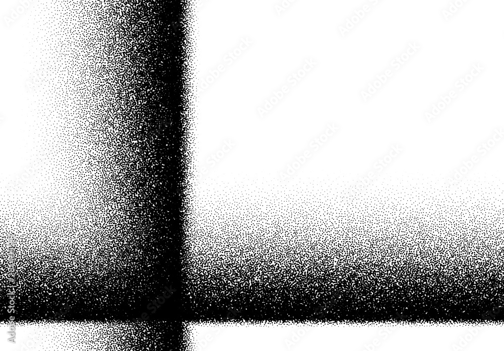 Poster Abstract background with layers of scattered dots