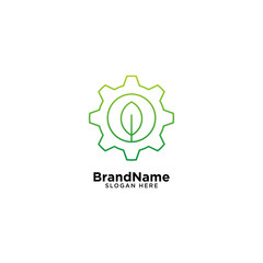 Green Leaf Technology Logo Design