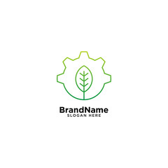 Green Leaf Technology Logo Design
