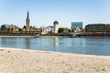 Obraz premium Rhein in Düsseldorf