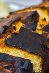 Gâteau brûlé