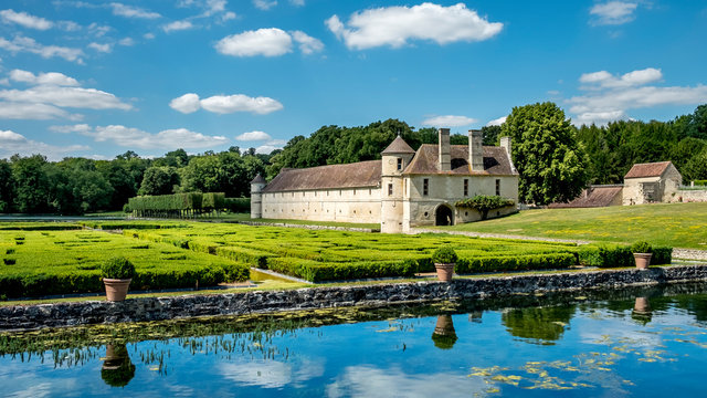 Villarceaux, France. The Villarceaux estate is located in Chaussy, Val-d'Oise. The lower castle is the oldest of the 13th century.