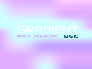 The vintage sweet pink gradient to cyan color, Pastel abstract background.