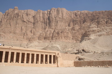 The Mortuary Temple of Hatshepsut, also known as the Djeser-Djeseru, Egypt 