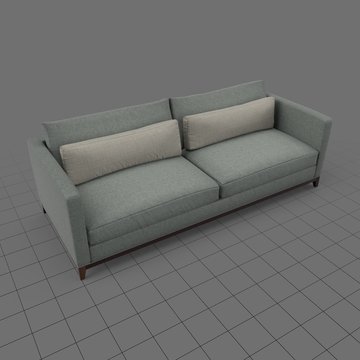 Modern two seater sofa