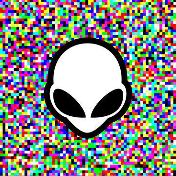 alien face icon