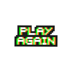 play again message