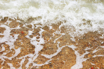 sand and waves