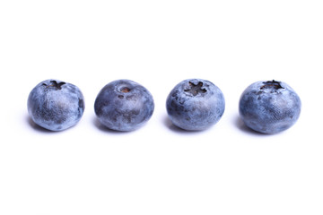 Fresh natural blueberries