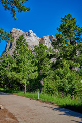 Mount Rushmore National Monument in South Dakota.