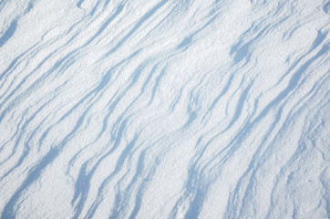 Abstract natural snow background texture