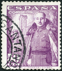 SPAIN - 1947: shows General Francisco Franco (1892-1975)