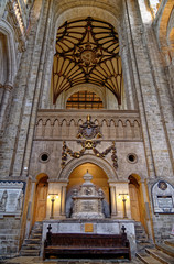 Interior of Winchester Cathedral