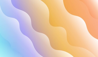 Fototapeta premium Geometric Pattern With Lines, Wave. For Flyer, Brochure, Booklet And Websites Design Vector Illustration with Color Gradient.