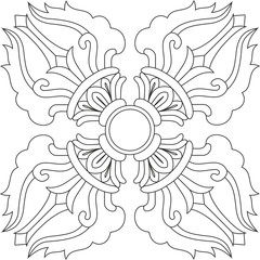 Mandala vajra ornament yoga meditation 