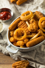 Homemade Deep Fried Munch Basket