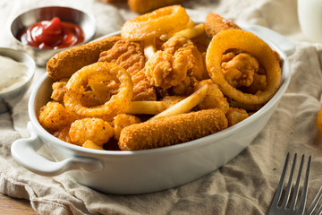Homemade Deep Fried Munch Basket