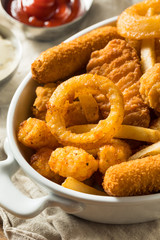 Homemade Deep Fried Munch Basket