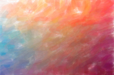 Abstract illustration of orange Watercolor background