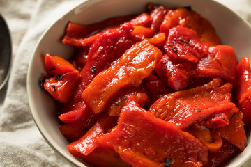 Organic Marinated Roasted Red Peppers