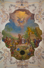 Fresque baroque église