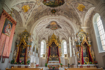 Fototapeta na wymiar Eglise baroque