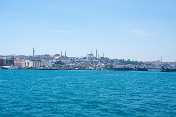 Fototapeta na wymiar skyline of istanbul