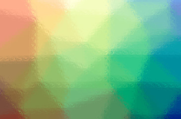 Abstract illustration of green, yellow Glass Blocks background