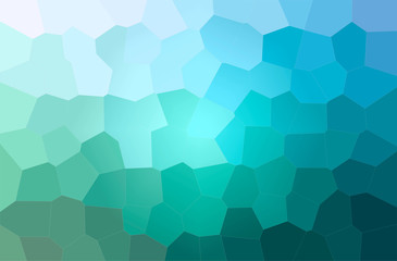 Obraz na płótnie Canvas Abstract illustration of blue Big Hexagon background
