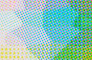 Abstract illustration of blue and yellow Dots background