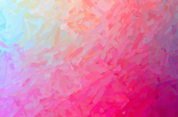 Abstract illustration of red Impressionist Impasto background