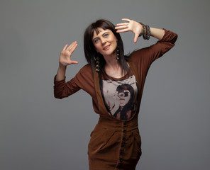 portrait of young woman