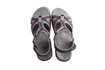 female sandals isolated