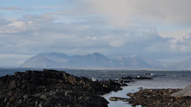 Ytri Tunga - Beach of seals, Iceland.