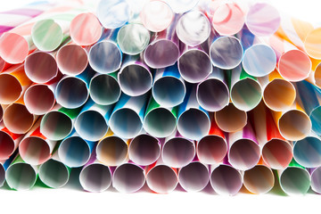 cocktail tubes isolated