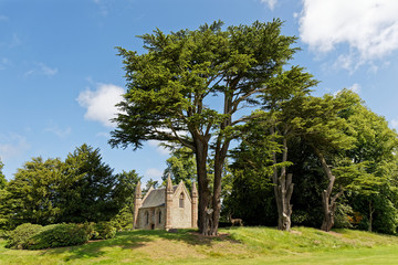 Fototapeta na wymiar Chapel of Scone Palace - Perth, Scotland, United Kingdom