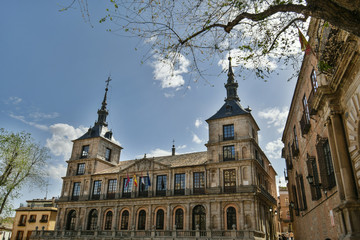 Obraz premium Emblematic buildings of Segovia