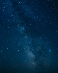 Obraz premium Droga Mleczna na pustyni Gobi w Mongolii