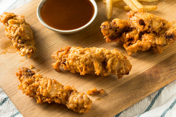 Homemade Deep Fried Idaho Finger Steaks