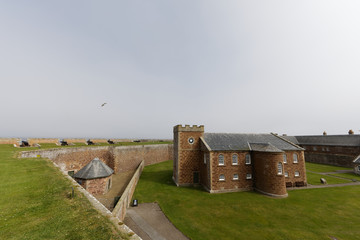 Fototapeta na wymiar Fort George church - Ardersier, Inverness, Scotland, UK