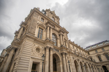 Fototapeta na wymiar Louvre Museum in Paris