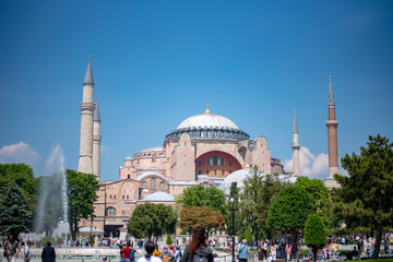 Naklejka premium Hagia Sophia Museum Istanbul