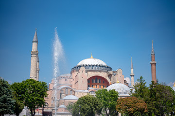 Fototapeta na wymiar Hagia Sophia Museum Istanbul