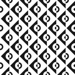 Seamless abstract geometric pattern.