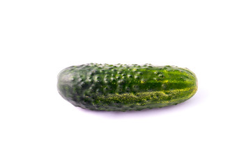 cucumber on white background