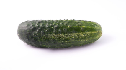 cucumber on white background
