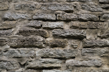 Stone wall background. abstract gray grunge texture. rocky brick wall masonry