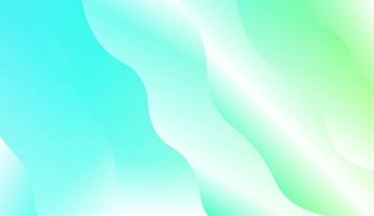 Wave Modern Background. For Your Design Wallpaper, Presentation, Banner, Flyer, Cover Page, Landing Page. Vector Illustration with Color Gradient.