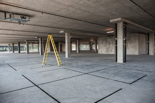 View of empty office space